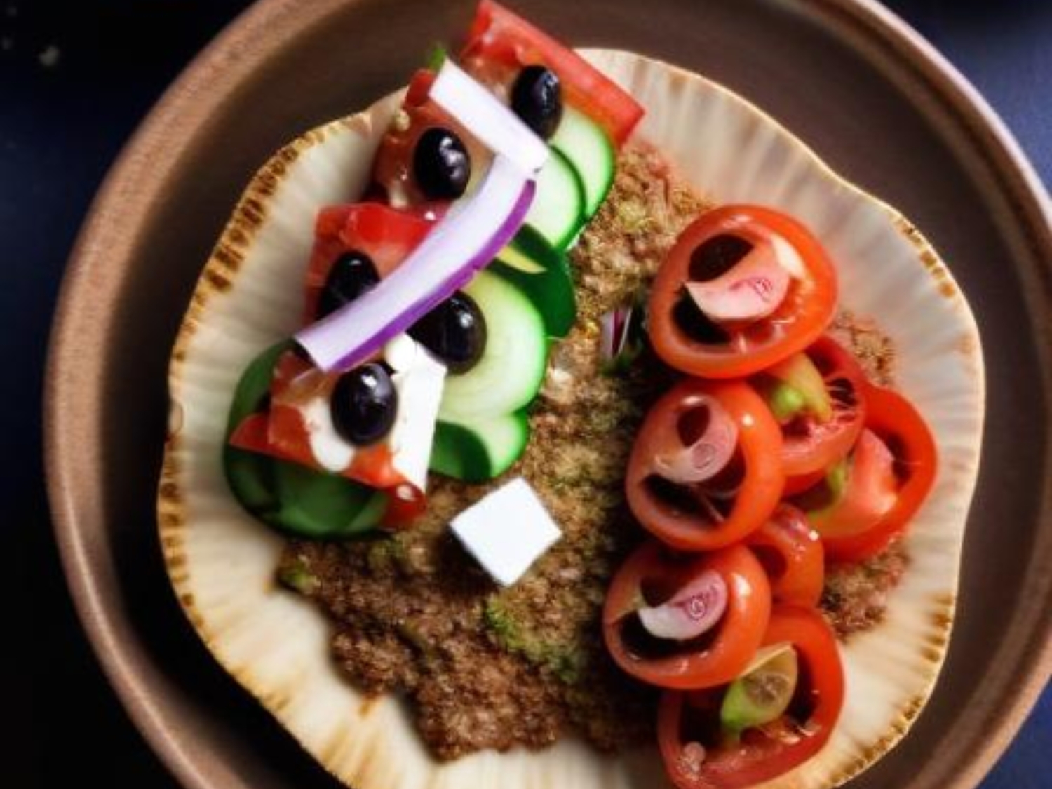 Za'atar with Veggies